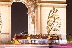 Big Bus Paris Open Top Night Tour