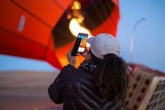 Luxury Hot Air Balloon, Land Rover Defender & Michelin Breakfast