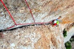Climbing in Montserrat Mountain