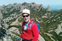 Climbing in Montserrat Mountain
