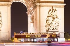 Big Bus Paris Open Top Night Tour