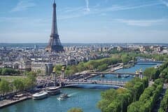 Paris Private Vintage Car Tour & River Cruise with CDG Transfers