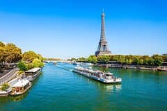 Paris Private Vintage Car Tour & River Cruise with CDG Transfers