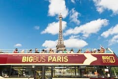 Big Bus Paris Open Top Night Tour