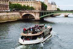 Paris Private Vintage Car Tour & River Cruise with CDG Transfers
