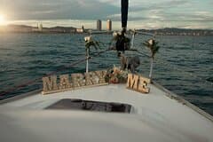 Marriage Proposal Boat Trip in Barcelona