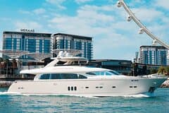 Dubai Harbour Luxury Yacht Tour with BBQ & Drinks 