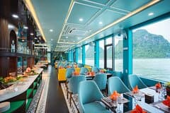 Apollo Premium 5-Star Day Cruise to Ha Long Bay with Buffet Lunch