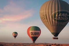 Luxury Hot Air Balloon, Land Rover Defender & Michelin Breakfast