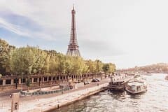 Paris Private Vintage Car Tour & River Cruise with CDG Transfers