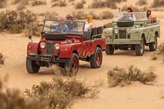 Heritage Safari Dubai in Vintage Land Rover with Dinner