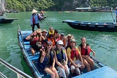 Apollo Premium 5-Star Day Cruise to Ha Long Bay with Buffet Lunch